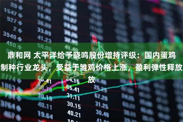 鼎和网 太平洋给予晓鸣股份增持评级：国内蛋鸡制种行业龙头，受益于雏鸡价格上涨，盈利弹性释放
