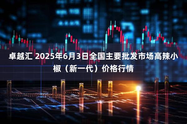 卓越汇 2025年6月3日全国主要批发市场高辣小椒（新一代）价格行情