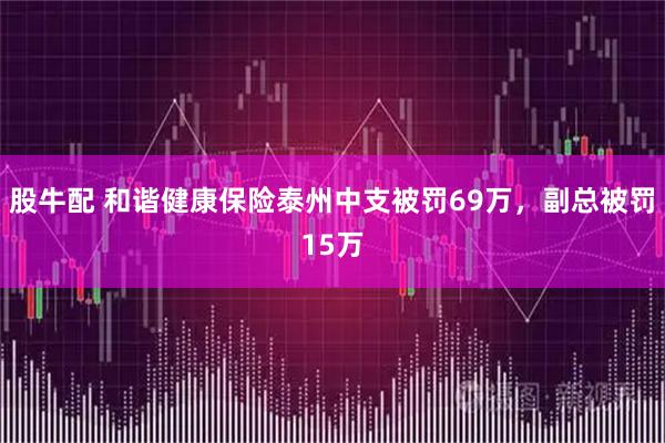 股牛配 和谐健康保险泰州中支被罚69万，副总被罚15万